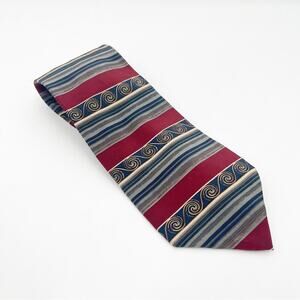 CHRISTIAN DIOR Tie Cravate Vintage Silk Blend Tie Luxury Designer Business Suit